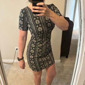 Batik Floral Dress
